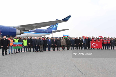 Azərbaycanlı xilasedicilər Türkiyədən qayıdırlar