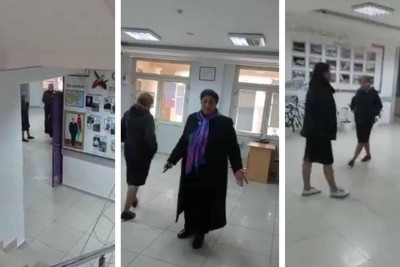 Bakıda orta məktəbdə qalmaqal: keçmiş təsərrüfat müdiri zorla məktəbə girərək iş prosesinə maneə törədib