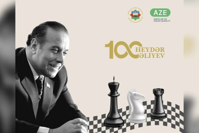 Bakıda Heydər Əliyevin 100 illik yubileyinə həsr olunmuş Beynəlxalq Şahmat Festivalı keçiriləcək