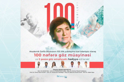 Tanınmış klinidaka pulsuz göz müayinəsi təşkil olunacaq
