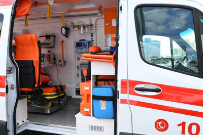 Xətai rayonunda ər və arvad avtoqəzaya düşüblər