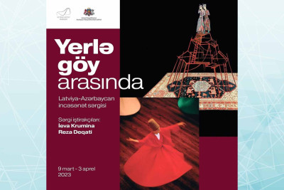 Heydər Əliyev Mərkəzində “Yerlə göy arasında” adlı sərgi keçiriləcək