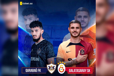 “Qarabağ” – “Qalatasaray” oyununa 8000 AZN-lik biletlər satılır