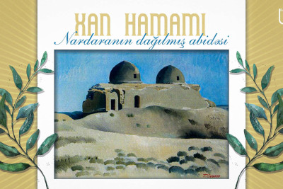 Nardaranın dağılmış abidəsi - Xan hamamı