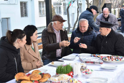 Nəsimi rayonunda növbəti “ABAD həyət” istifadəyə verilib