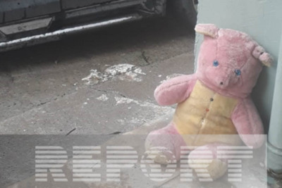 Babək prospektində iki avtomobil toqquşub: körpə xəsarət alıb