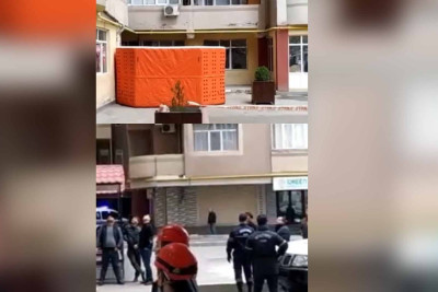 Binəqədi rayonunda intihar etmək istəyən var