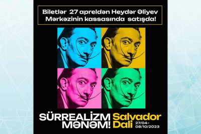 Salvador Dalinin əsərlərinə baxmaq istəyənlərin nəzərinə
