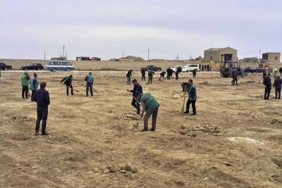 Şüvəlan qəsəbəsində iməcilik keçirilib