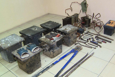 Bakıda dəmir yollarından transformator oğurlanıb