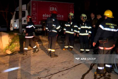 Bakıda qardaşlar arasında dava yanğınla nəticələnib