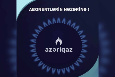 Xətai və Suraxanı rayonlarının bir hissəsində qaz olmayacaq