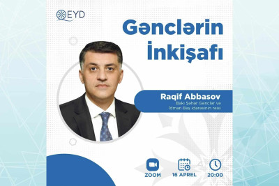 Bakı Şəhər Gənclər və İdman Baş İdarəsinin rəisi onlayn görüş keçirəcək
