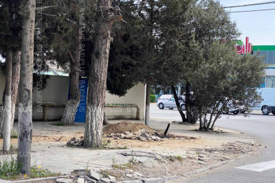 Albalılıqda elektrik xətləri dəyişdirilir