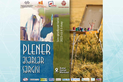 Rəssamların nəzərinə: Bakıda təbiət qoynunda yaradılmış plener əsərlərdən ibarət olan sərgi keçiriləcək