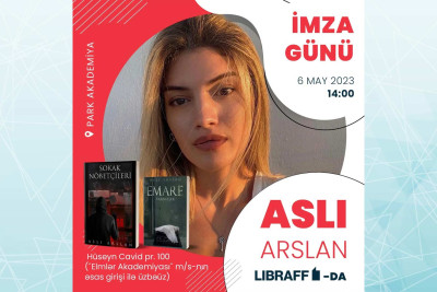 Türkiyəli yazıçı Bakıda imza günü keçirəcək