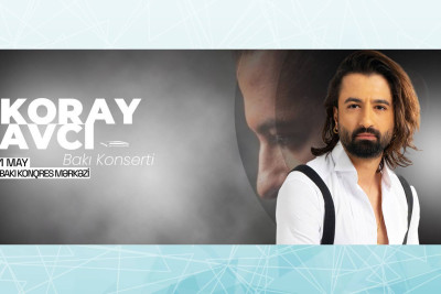 Türk müğənni Koray Avci Bakıda konsert verəcək