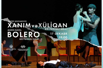 Sabah Opera və Balet Teatrında bir gündə iki balet göstəriləcək