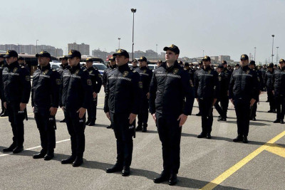 Polis işçiləri də “Formula 1”-ə hazırlaşırlar