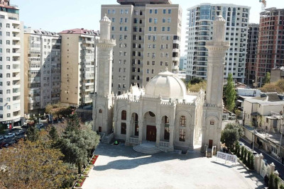 Bərpa olunmuş “Cümə” məscidi 600 nəfər üçün nəzərdə tutulub