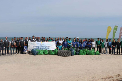 Bilgəhdə çimərliklər tullantılardan təmizlənib