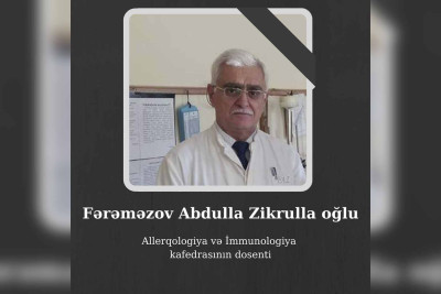 Bakıda Tibb Universitetinin dosenti vəfat edib
