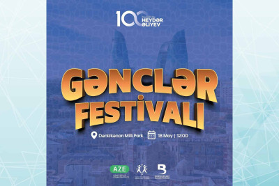 Bulvarda “Gənclər Festivalı” keçiriləcək