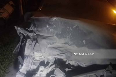 Kürdəxanı yolunda qəza baş verib