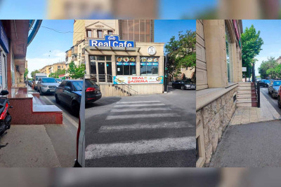 Zəbt olunmuş növbəti piyada səkiləri