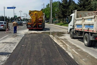 8 Noyabr prospektində pik saatlarında təmirə görə yollar bağlanır