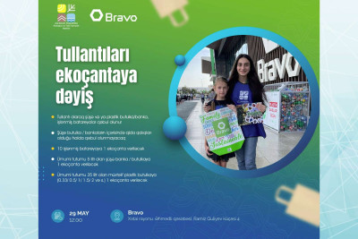 Xətai rayonunda “Tullantıları ekoçantaya dəyiş” aksiyası keçiriləcək