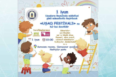 Suraxanıda uşaqlar üçün festival keçiriləcək