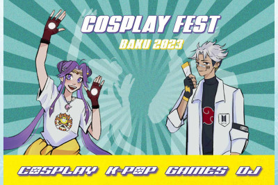 Qafqazda ən böyük kostyumlu festival “Cosplay Fest Baku 2023” bu həftəsonu baş tutacaq