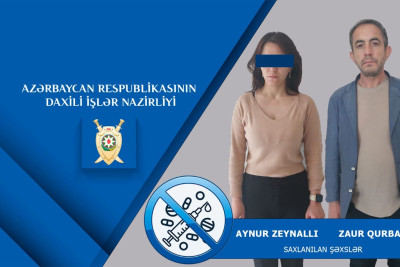Suraxanı rayonunda narkotik satan qız və oğlan tutulublar