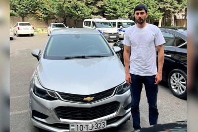 Nərimanov rayonunda polisə tabe olmayan sürücü həbs olunub