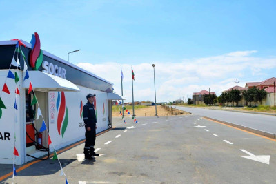 Nardaran qəsəbəsində yeni yanacaqdoldurma məntəqəsi yaradılıb