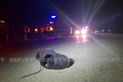 Xətai rayonunda piyada avtoqəzada ağır xəsarət alıb