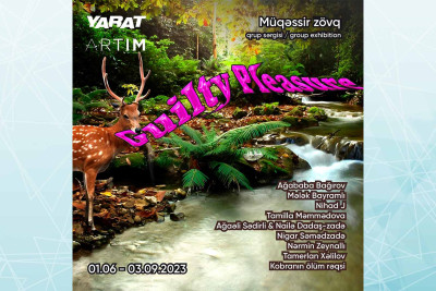 Bakıda gənc rəssamların əsərləri "Guilty Pleasure" adlı sərgidə nümayiş olunacaq