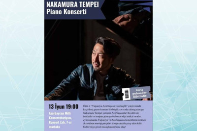 Bakıda yapon pianoçunun konserti olacaq