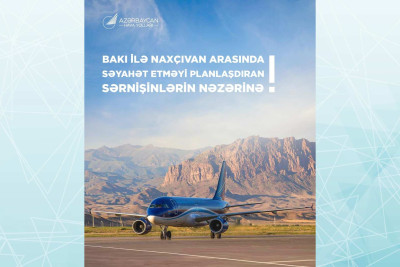 AZAL Bakıdan Naxçıvana biletləri yalnız onlayn satacaq