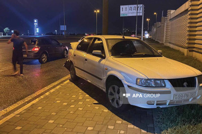 Ziya Bünyadov prospektində qəza baş verib