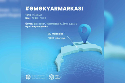 Yasamal rayonunda əmək yarmarkası keçiriləcək