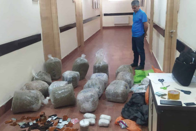 Bakı sakinindən 102 kiloqram narkotik ələ keçirilib