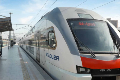 Bakı-Ağstafa dəmir yolu marşrutunda dəyişiklik olub