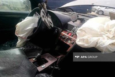 Xətai rayonunda gənc qızı avtomobil vurub