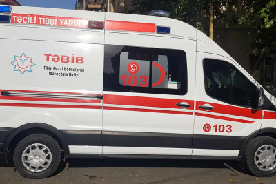 Bakıda təcili tibbi yardım sürücüləri arasında kütləvi dava olub