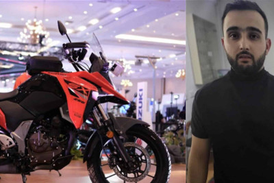 Bakıda motosikletçi avtoxuliqanlığa görə tutulub