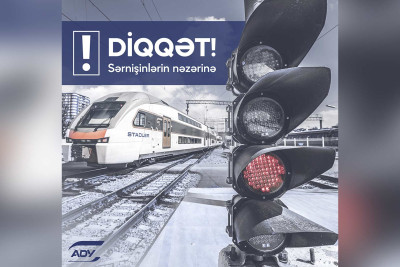 Dəmir yolu xətləri həftəsonları yeni qrafiklə işləyəcək