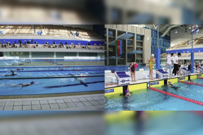 Su İdman Sarayında üzgüçülük üzrə Açıq Yay çempionatına start verilib