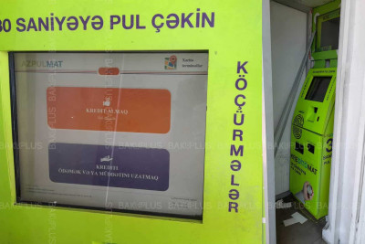 Bakıda quraşdırılan “Kreditomat”lar nə işə yarayır?